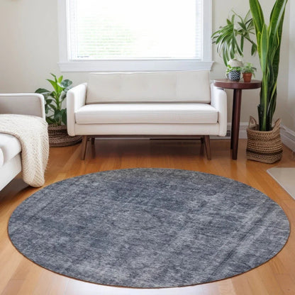 Emberith Blue Washable Indoor - Outdoor Rug - LOOMLAN - LOOMLAN Rugs - Outdoor Rugs