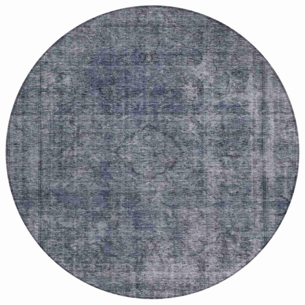 Emberith Blue Washable Indoor - Outdoor Rug - LOOMLAN - LOOMLAN Rugs - Outdoor Rugs