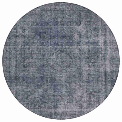 Emberith Blue Washable Indoor - Outdoor Rug - LOOMLAN - LOOMLAN Rugs - Outdoor Rugs