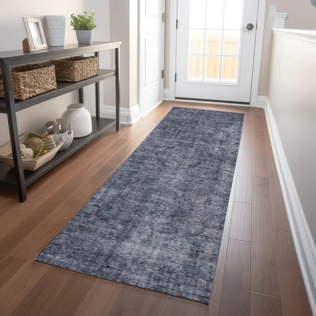 Emberith Blue Washable Indoor - Outdoor Rug - LOOMLAN - LOOMLAN Rugs - Outdoor Rugs