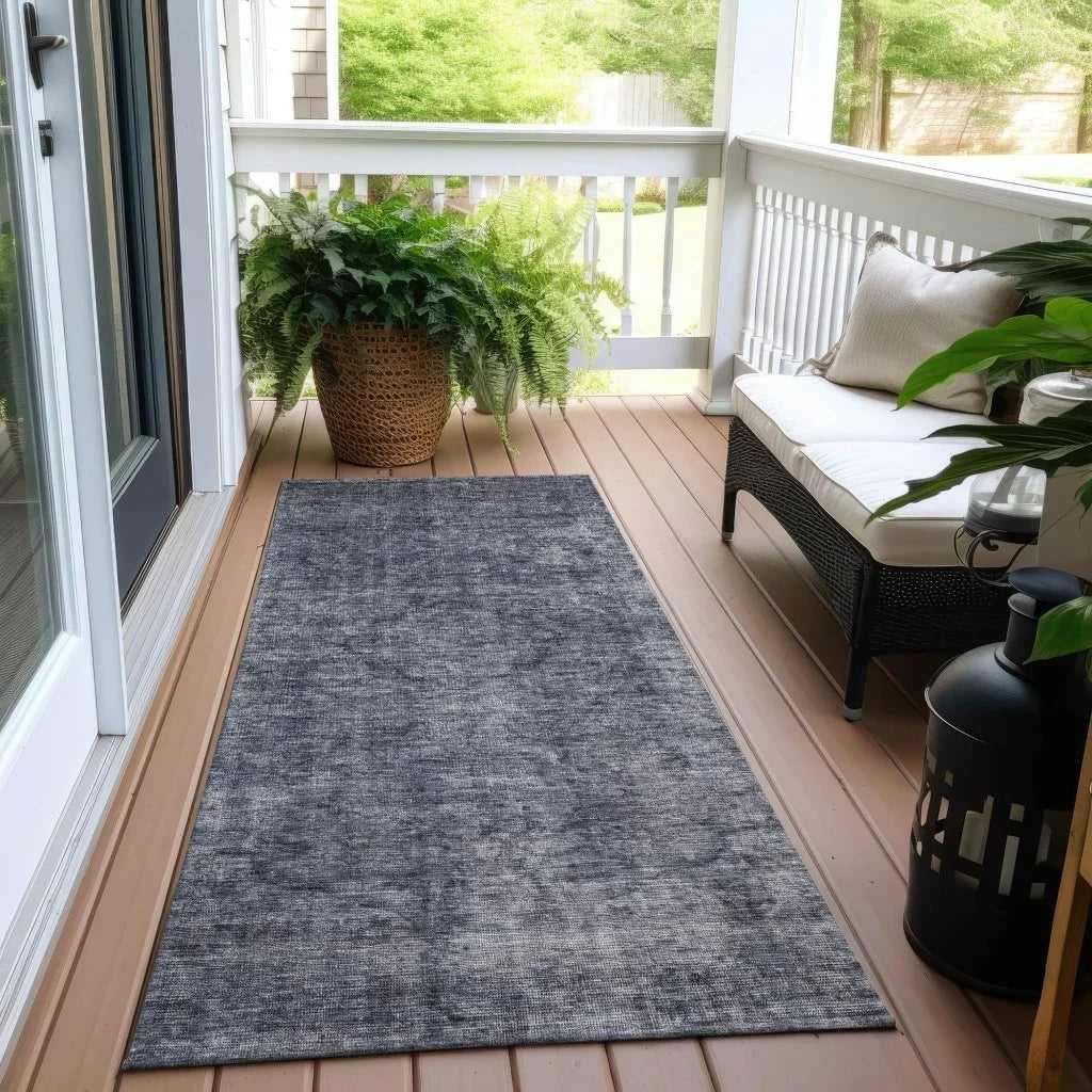 Emberith Blue Washable Indoor - Outdoor Rug - LOOMLAN - LOOMLAN Rugs - Outdoor Rugs