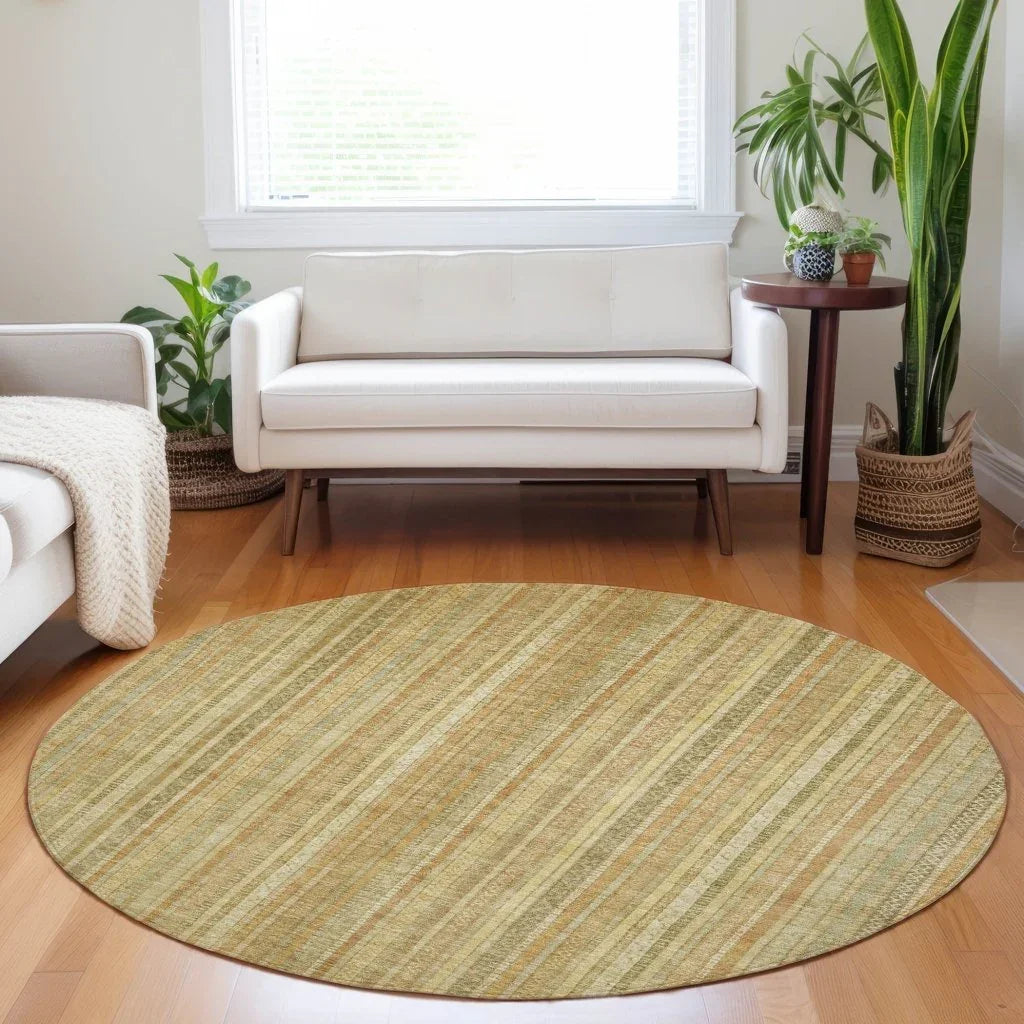 Emberith Gold Washable Indoor - Outdoor Rug - LOOMLAN - LOOMLAN Rugs - Outdoor Rugs
