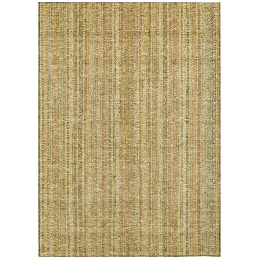 Emberith Gold Washable Indoor - Outdoor Rug - LOOMLAN - LOOMLAN Rugs - Outdoor Rugs