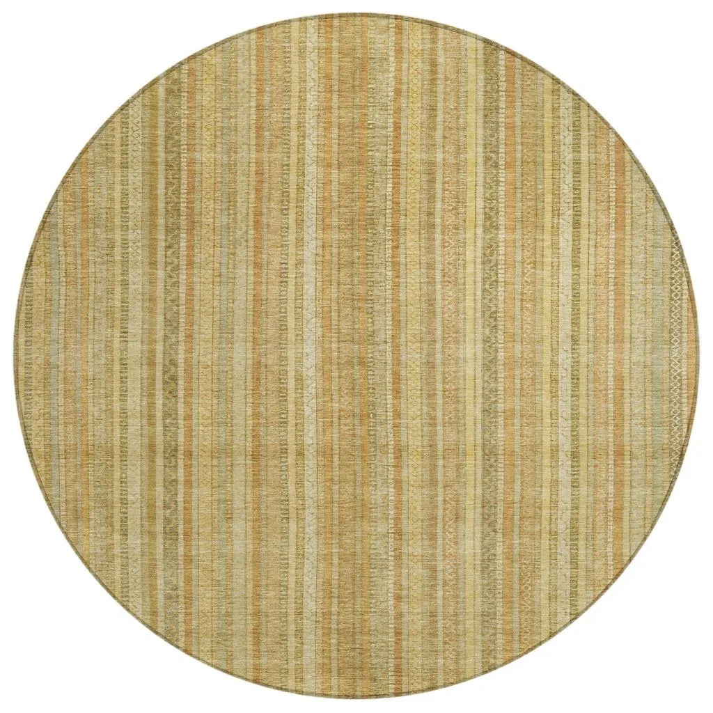 Emberith Gold Washable Indoor - Outdoor Rug - LOOMLAN - LOOMLAN Rugs - Outdoor Rugs