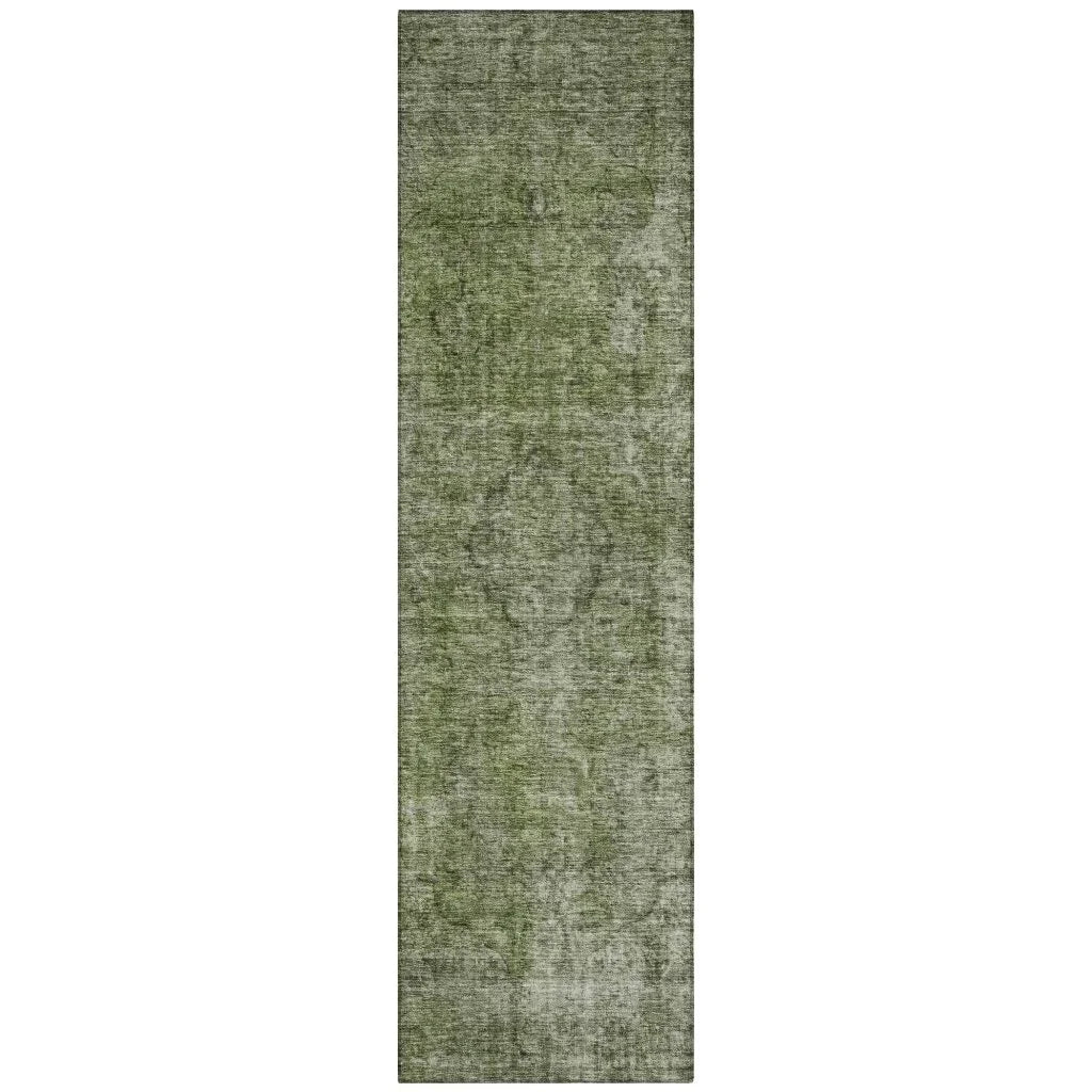Emberith Green Washable Indoor - Outdoor Rug - LOOMLAN - LOOMLAN Rugs - Outdoor Rugs