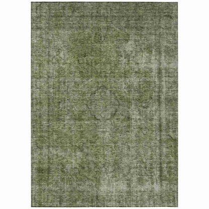 Emberith Green Washable Indoor - Outdoor Rug - LOOMLAN - LOOMLAN Rugs - Outdoor Rugs