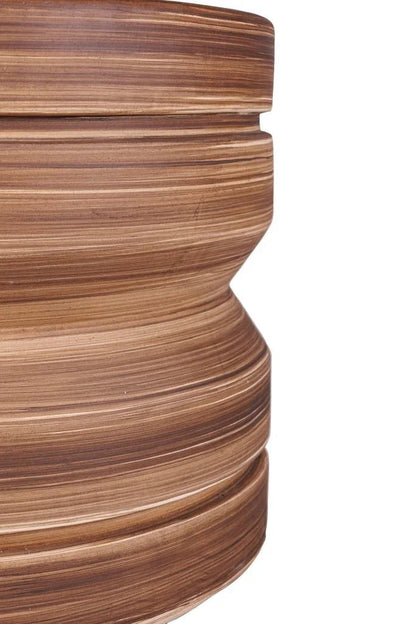 Embrace Glazed Ceramic Patio Accent Table - LOOMLAN - Seasonal Living - Outdoor Side Tables