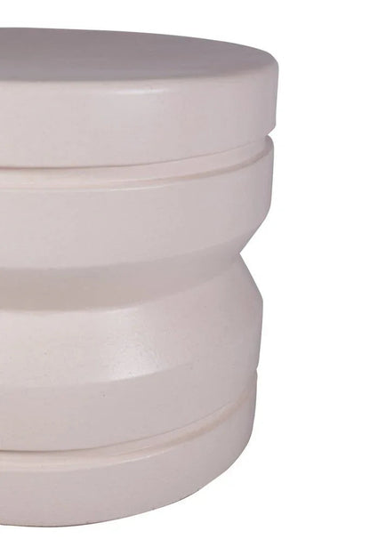 Embrace Glazed Ceramic Patio Accent Table - LOOMLAN - Seasonal Living - Outdoor Side Tables