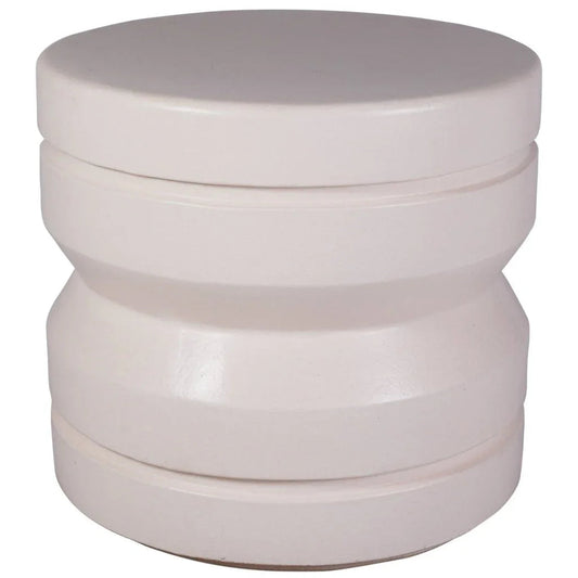 Embrace Glazed Ceramic Patio Accent Table - LOOMLAN - Seasonal Living - Outdoor Side Tables