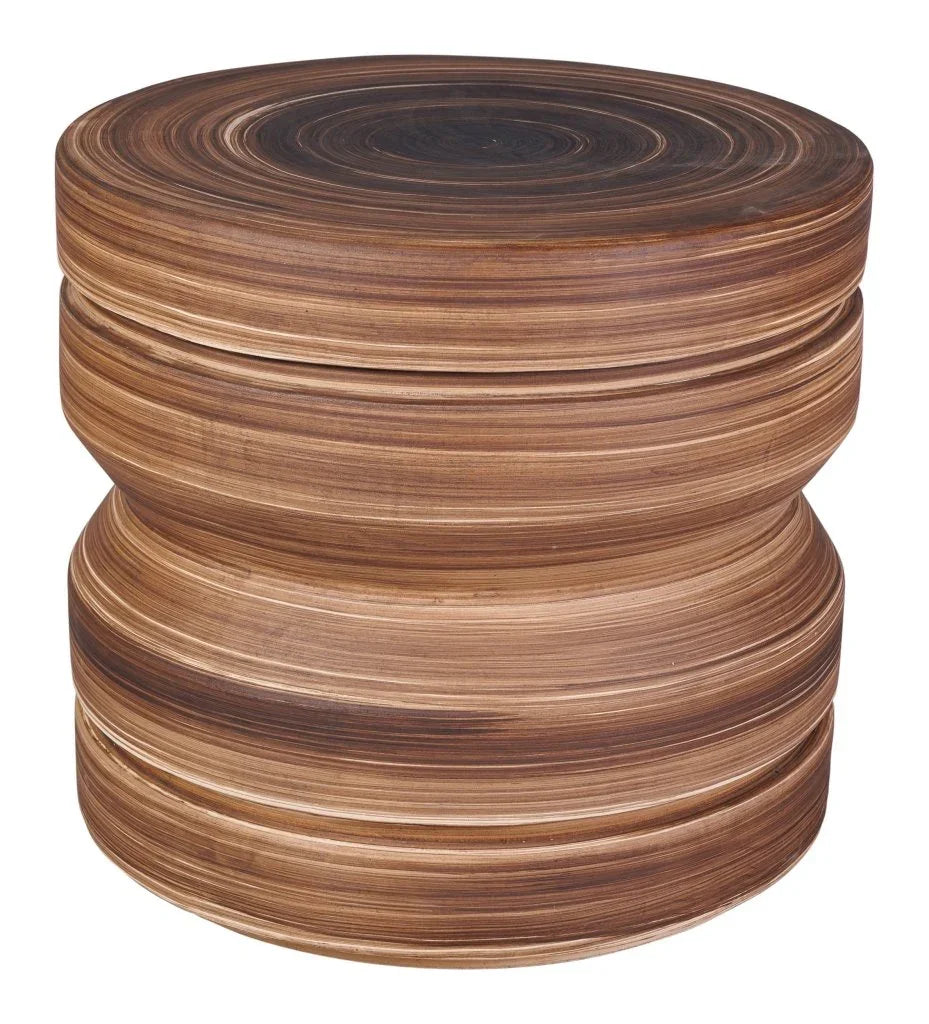 Embrace Glazed Ceramic Patio Accent Table - LOOMLAN - Seasonal Living - Outdoor Side Tables