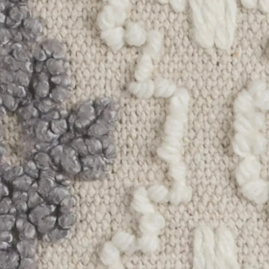 Embroidered Ikat Throw Pillow Down Insert - LOOMLAN - LOOMLAN - Throw Pillows