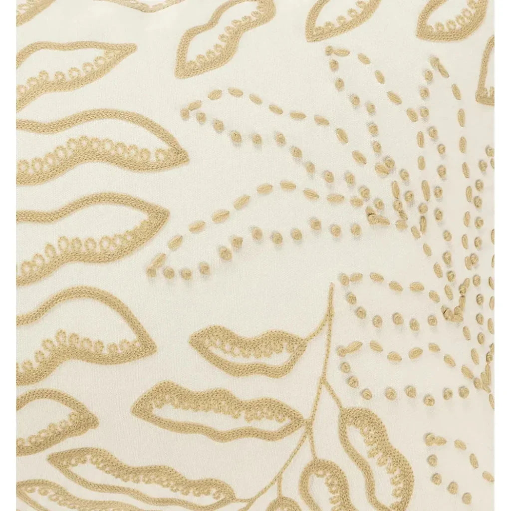 Embroidered Long Lumbar Pillows For Bed - LOOMLAN - LOOMLAN - Throw Pillows