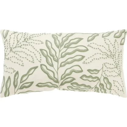 Embroidered Long Lumbar Pillows For Bed - LOOMLAN - LOOMLAN - Throw Pillows