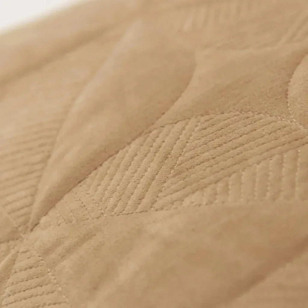 Embroidered Orange Brown Couch Pillow Insert - LOOMLAN - LOOMLAN - Throw Pillows