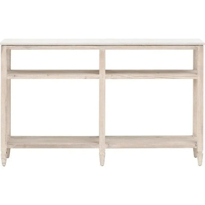 Emerie 11" Narrow Console Table With Shelves - LOOMLAN - Essentials For Living - Console Tables