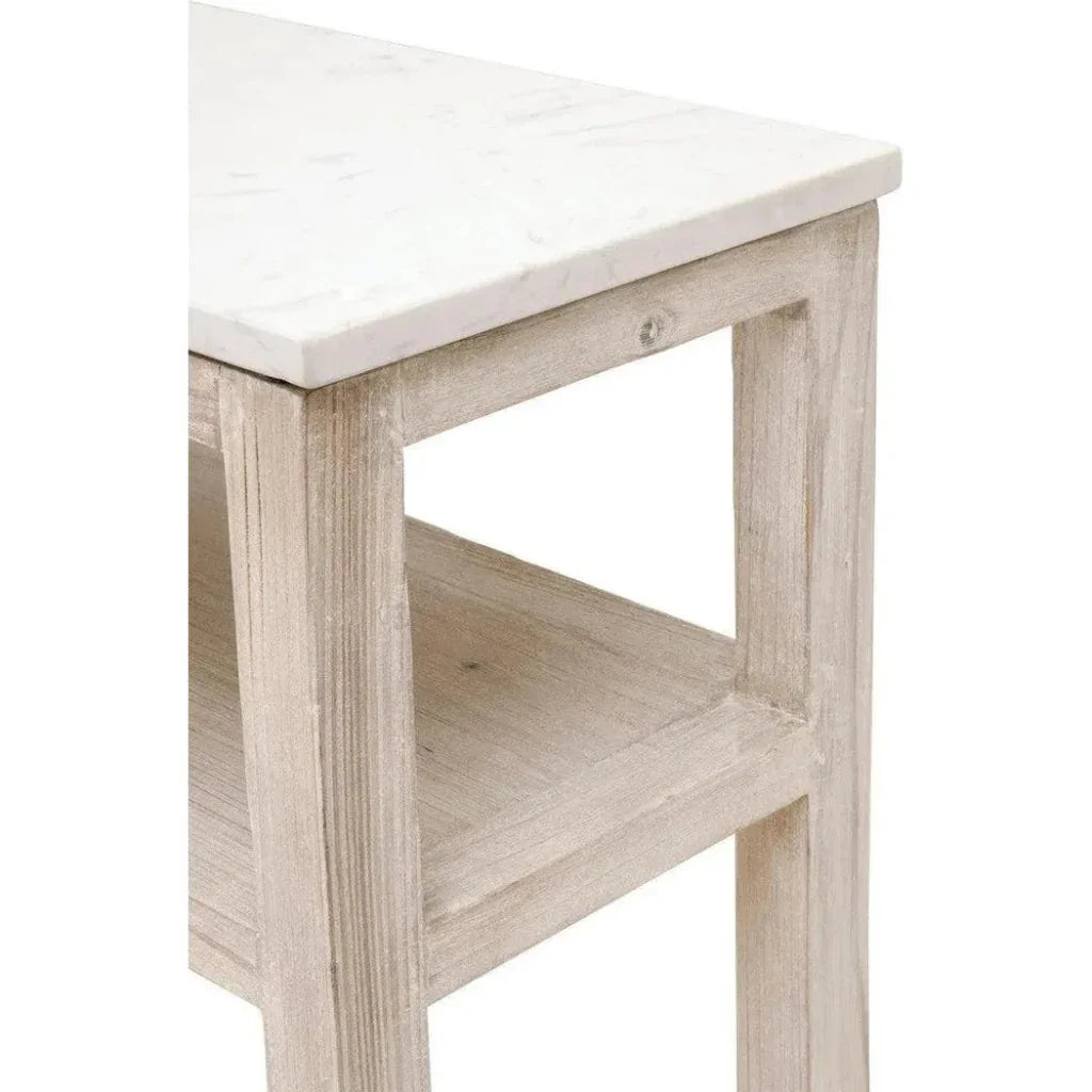 Emerie 11" Narrow Console Table With Shelves - LOOMLAN - Essentials For Living - Console Tables