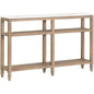 Emerie 11" Narrow Console Table With Shelves - LOOMLAN - Essentials For Living - Console Tables