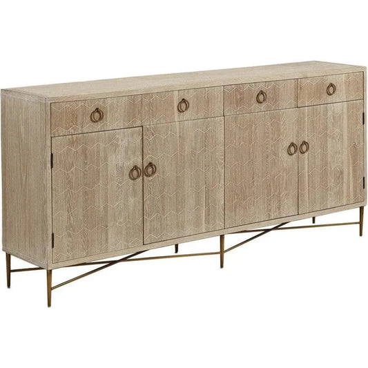 Emiko Four Drawer Server - LOOMLAN - Furniture Classics - Sideboards