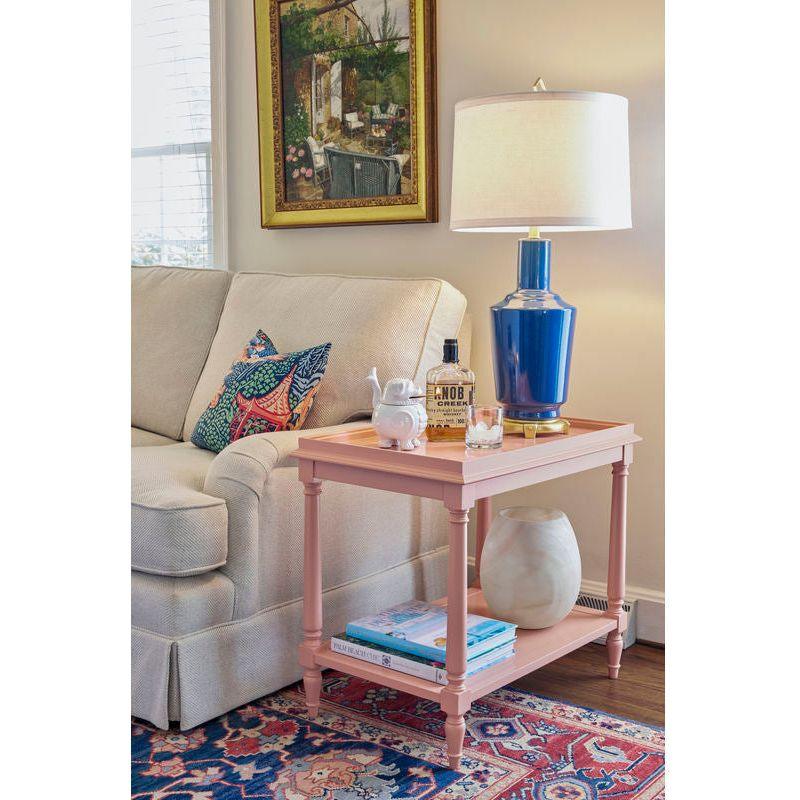 Emma Glazed Ceramic Made Table Lamp - LOOMLAN - Wildwood - Table Lamps