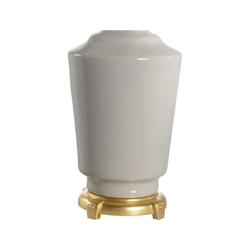 Emma Glazed Ceramic Made Table Lamp - LOOMLAN - Wildwood - Table Lamps