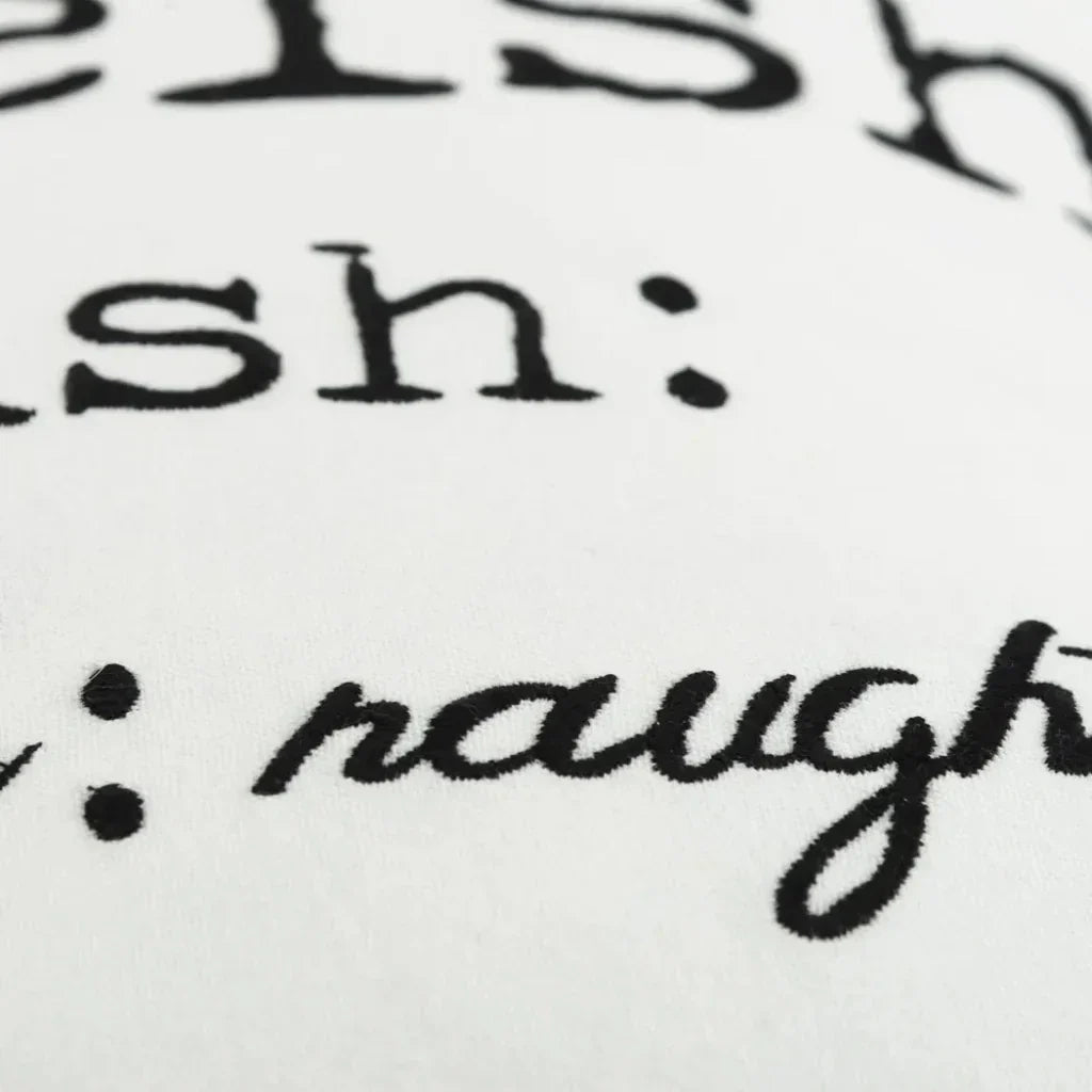 Emma White Throw Pillow With Down Insert - LOOMLAN - LOOMLAN - Throw Pillows