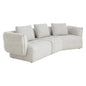 Emmeline Performance Fabric Unique Sofa - LOOMLAN - SUNPAN - Sofas & Loveseats