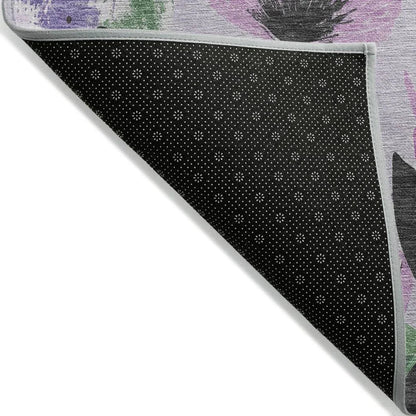 Emperesse Purple Washable Indoor - Outdoor Rug - LOOMLAN - LOOMLAN Rugs - Outdoor Rugs