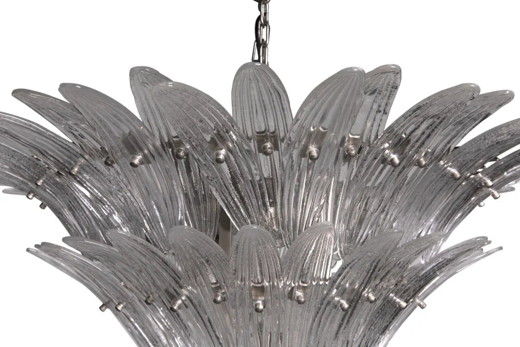 Emperor Industrial Steel Framed Glass Chandelier - LOOMLAN - Noir - Chandeliers