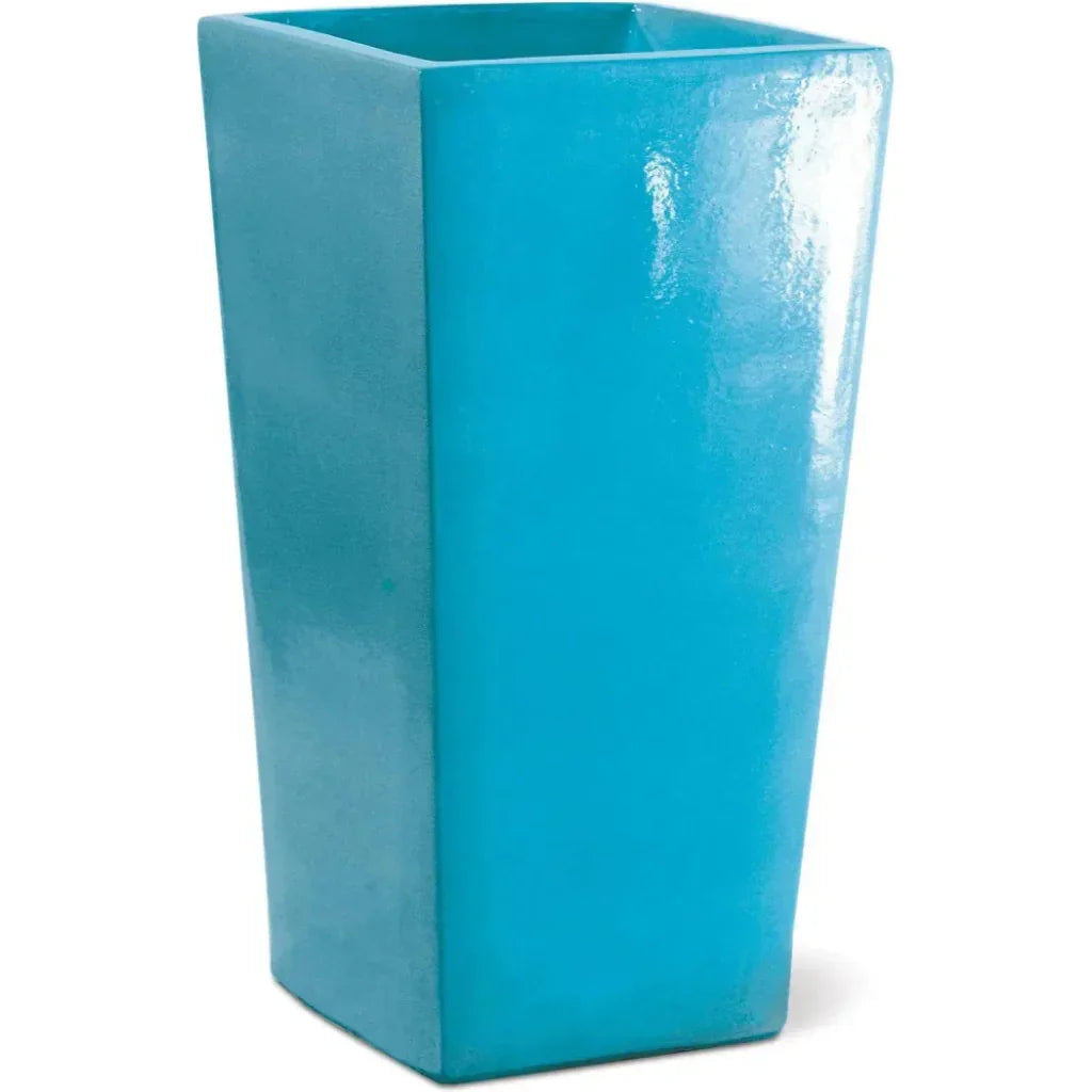 English Planter - Turquoise Blue Outdoor Planter - LOOMLAN - Seasonal Living - Planters
