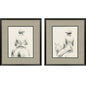 English Rider Wood Framed Wall Art 2PC