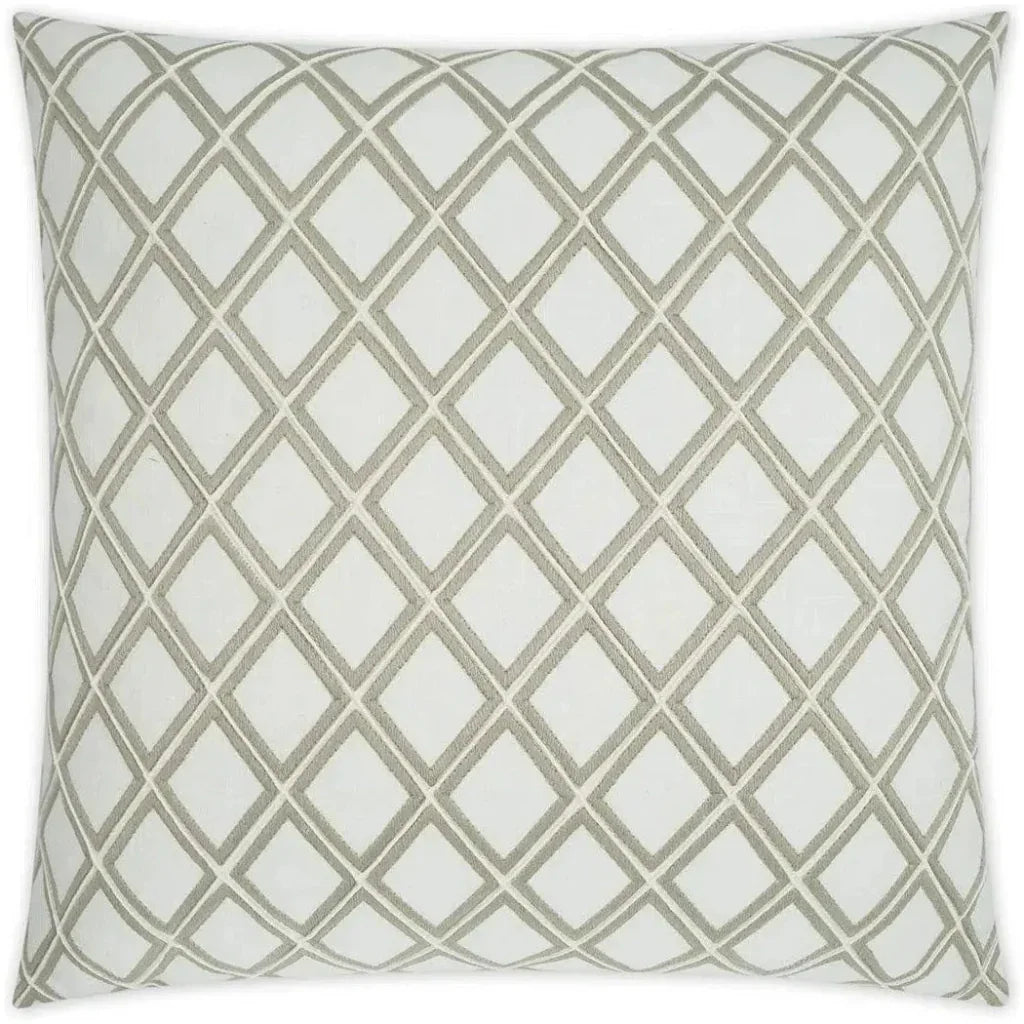 Enhancer White Throw Pillow With Insert - LOOMLAN - D.V. Kap - Throw Pillows