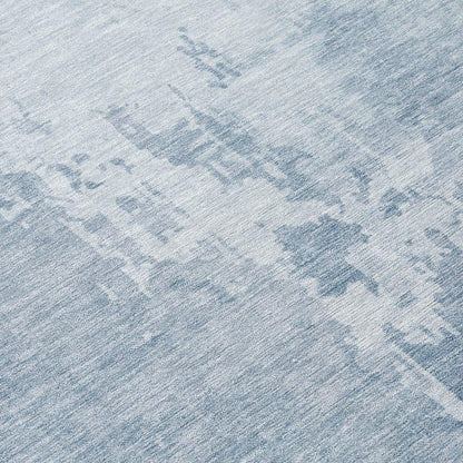 Enoa Blue Washable Indoor - Outdoor Rug - LOOMLAN - LOOMLAN Rugs - Outdoor Rugs