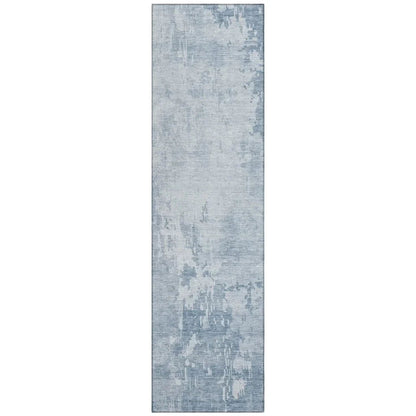 Enoa Blue Washable Indoor - Outdoor Rug - LOOMLAN - LOOMLAN Rugs - Outdoor Rugs
