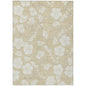 Ensa Beige Washable Indoor-Outdoor Rug-Outdoor Rugs-LOOMLAN Rugs-2'6" x 3'10"-LOOMLAN