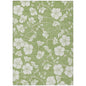 Ensa Green Washable Indoor-Outdoor Rug-Outdoor Rugs-LOOMLAN Rugs-2'6" x 3'10"-LOOMLAN