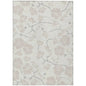 Ensa Ivory Washable Indoor-Outdoor Rug-Outdoor Rugs-LOOMLAN Rugs-2'6" x 3'10"-LOOMLAN