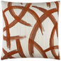 Enso Copper Abstract Large Throw Pillow Insert - LOOMLAN - D.V. Kap - Throw Pillows