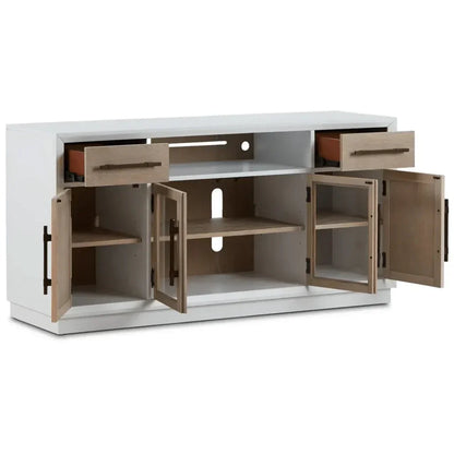 Entertainment Wall Unit Light For TV Up to 60"-Entertainment Wall Unit-Panama Jack-LOOMLAN