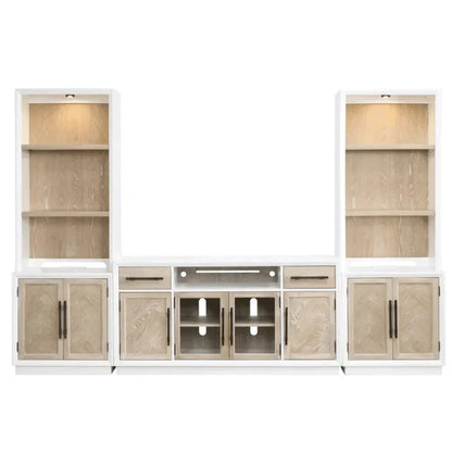 Entertainment Wall Unit Light For TV Up to 60"-Entertainment Wall Unit-Panama Jack-LOOMLAN