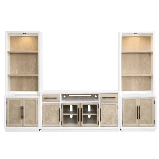 Entertainment Wall Unit Light For TV Up to 60"-Entertainment Wall Unit-Panama Jack-LOOMLAN