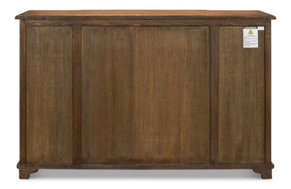 Entree Four Door Wooden Sideboard - LOOMLAN - Sarreid - Sideboards