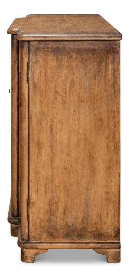 Entree Four Door Wooden Sideboard - LOOMLAN - Sarreid - Sideboards