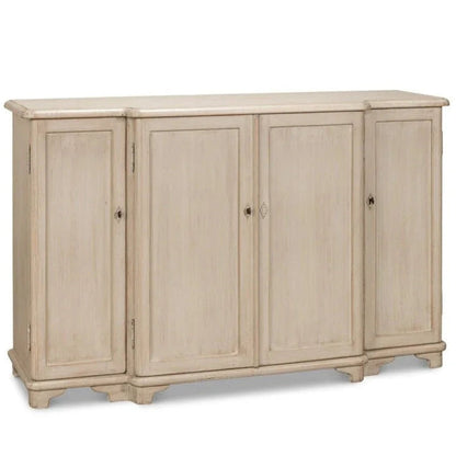 Entree Four Door Wooden Sideboard - LOOMLAN - Sarreid - Sideboards