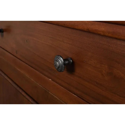 Entryway Slim Dante Hall Cabinet Walnut - LOOMLAN - Sarreid - Bookcases