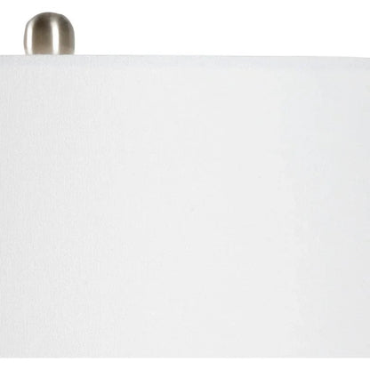 Enzo Blue Glazed Ceramic Table Lamp - LOOMLAN - Wildwood - Table Lamps