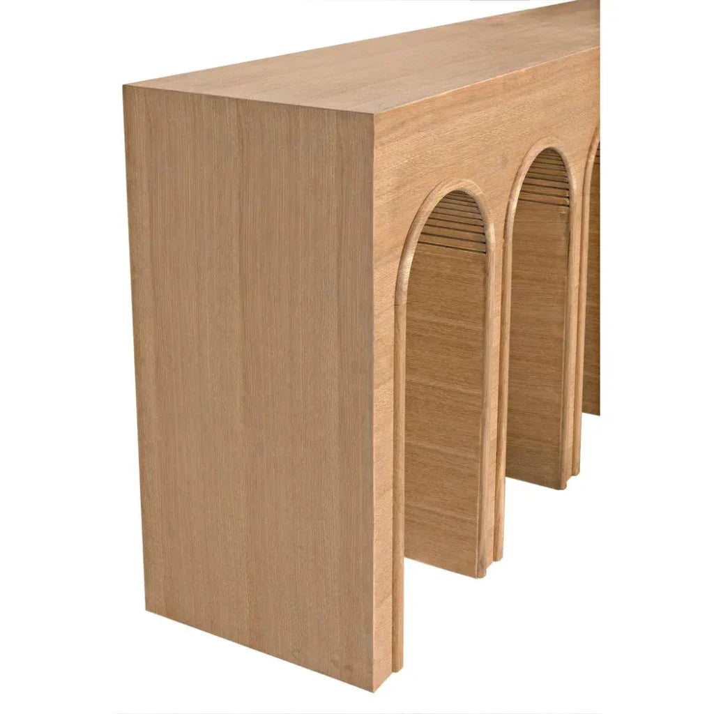 Enzo Rectangular Wooden Console Table