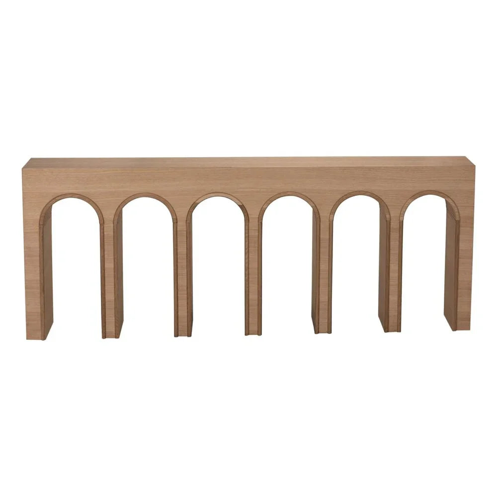 Enzo Rectangular Wooden Console Table