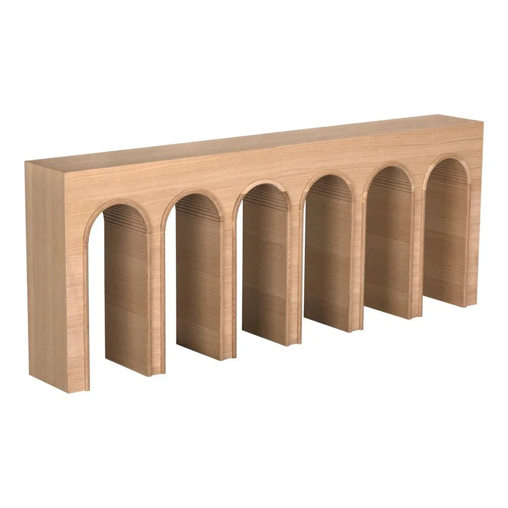 Enzo Rectangular Wooden Console Table