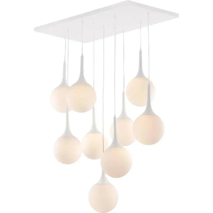Epsilon Ceiling Lamp White - LOOMLAN - Zuo Modern - Pendants