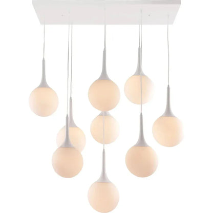 Epsilon Ceiling Lamp White - LOOMLAN - Zuo Modern - Pendants